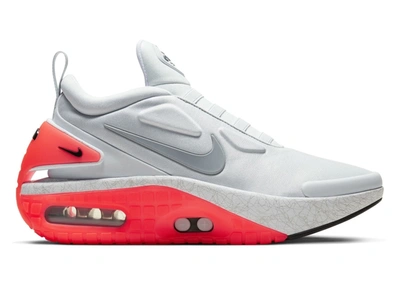 Pre-owned Nike Adapt Auto Max Infrared (us Charger) In Pure Platinum/particle Grey