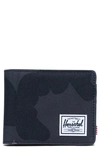 Herschel Supply Co Hank Rfid Bifold Wallet In Night Camo