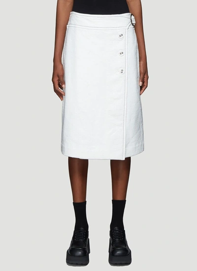 Marni Button In White