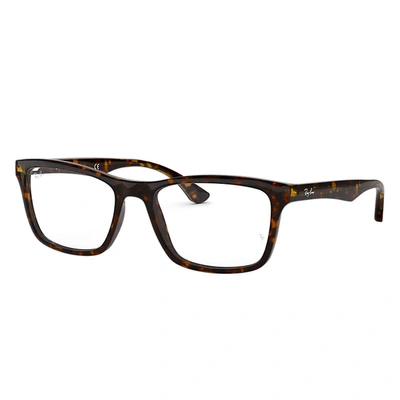 Ray Ban Rb5279 Eyeglasses Tortoise Frame Clear Lenses 55-18 In Dark Havana