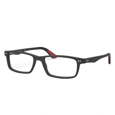 Ray Ban Rb5277 Eyeglasses Black Frame Clear Lenses 54-17