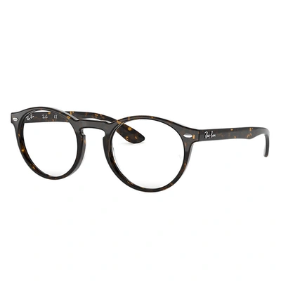 Ray Ban Rb5283 Eyeglasses Tortoise Frame Clear Lenses Polarized 49-21