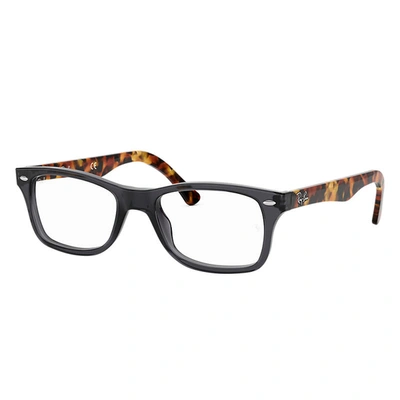 Ray Ban Rb5228 Eyeglasses Tortoise Frame Clear Lenses 53-17