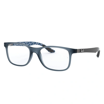 Ray Ban Rb8903 Eyeglasses Black Frame Clear Lenses Polarized 53-18