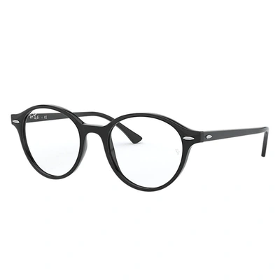 Ray Ban Dean Eyeglasses Black Frame Clear Lenses Polarized 48-19