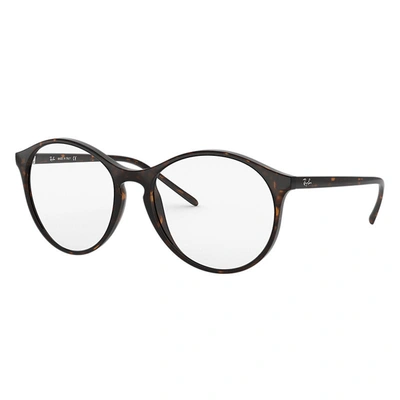 Ray Ban Rb5371 Eyeglasses Tortoise Frame Clear Lenses Polarized 53-18