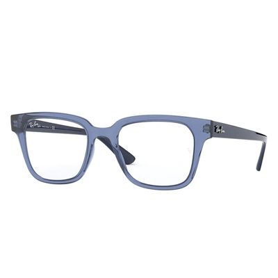 Ray Ban Rb4323v Eyeglasses Blue Frame Clear Lenses Polarized 51-20
