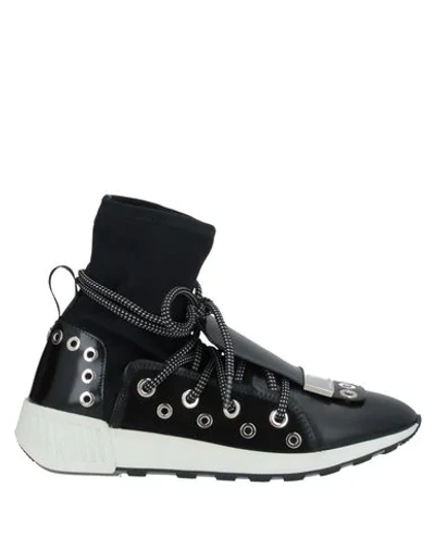 Sergio Rossi Sneakers In Black