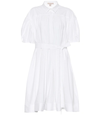 Brock Collection Rosaura Stretch-cotton Shirt Dress In White