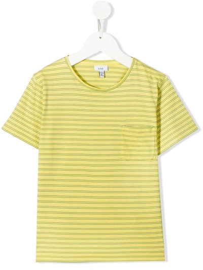 Knot Kids' Hans Striped T-shirt In Yellow