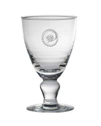 Juliska Berry & Thread Clear Footed Goblet