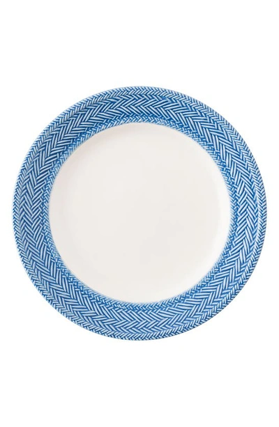 Juliska Le Panier Salad Plate In Whitewash/ Delft Blue