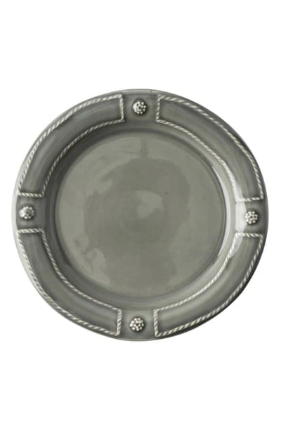 Juliska Berry & Thread French Panel Side Plate In Stone Grey