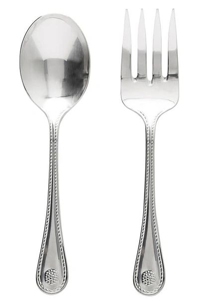 Juliska 'berry And Thread' Two-piece Hostess Set In Bright Satin