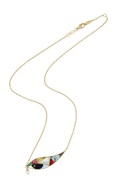 Aisha Baker Women's Blink 18k Gold And Multi-stone Necklace