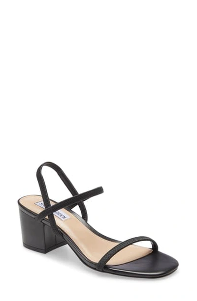 Steve Madden Women's Inessa Block-heel Dress Sandals In Black