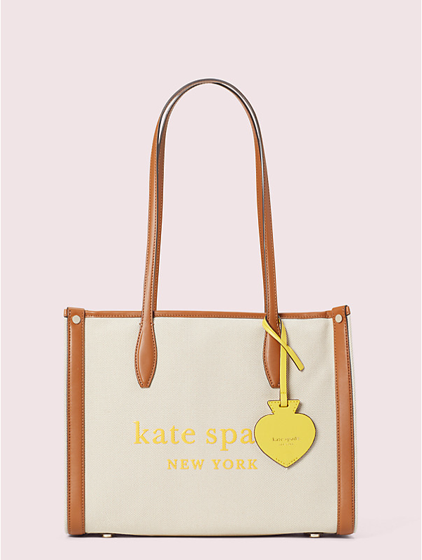 Kate Spade Market Canvas Medium Tote In Natural ModeSens