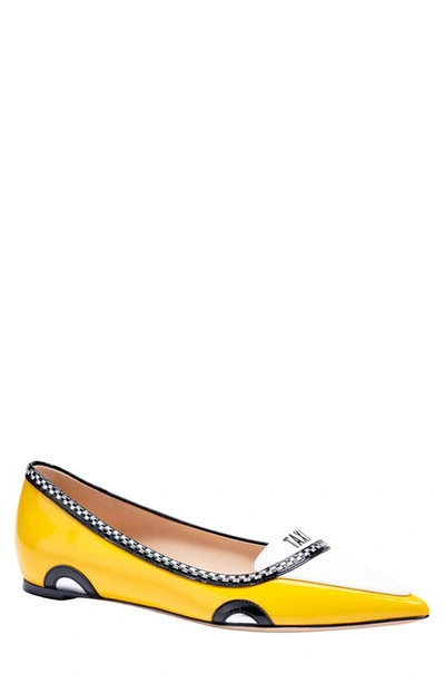 Kate Spade Gogo Taxi Cab Ballet Flats In High Noon Multi
