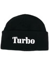 Msgm 'turbo' Beanie In Black