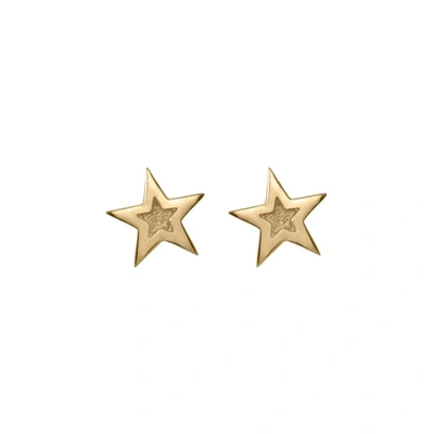 Edge Only Megastar Earrings 9ct Gold