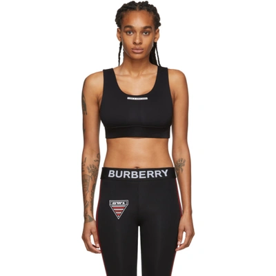 Burberry Kinsley Activewear Top In Black