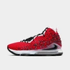 Nike Lebron 17 Basketball Shoe (university Red) - Clearance Sale In University Red/black/white