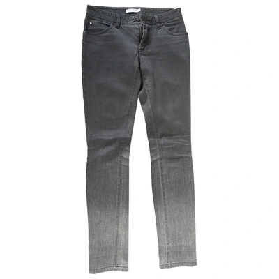Pre-owned Givenchy Slim Jeans In Grey