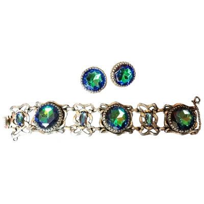 Pre-owned Schiaparelli Jewellery Set In Blue