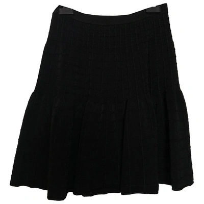 Pre-owned Essentiel Antwerp Mini Skirt In Black