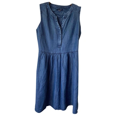 Pre-owned Tommy Hilfiger Mid-length Dress In Blue