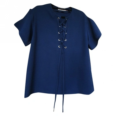 Pre-owned See By Chloé Navy Polyester Top