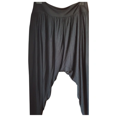 Pre-owned French Connection Carot Pants In Black