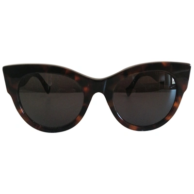 Pre-owned Retrosuperfuture Brown Sunglasses
