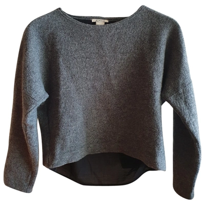 Pre-owned Pinko Wool Jumper In Grey