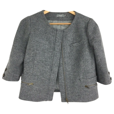 Pre-owned Hoss Intropia Wool Jacket In Grey