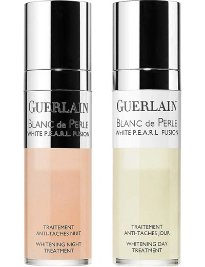 Guerlain Blanc De Perle Fusion Whitening Day & Night Treatment 2x15ml