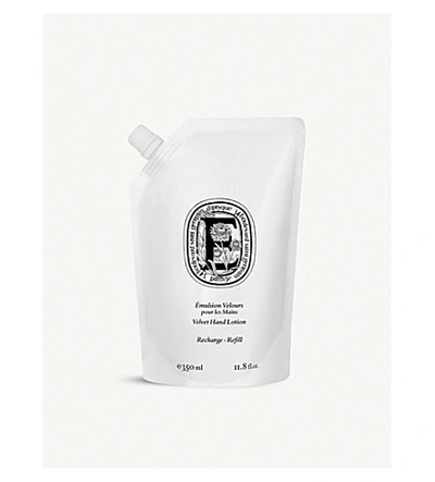 Diptyque 11.8 Oz. Velvet Hand Lotion Refill In Colorless