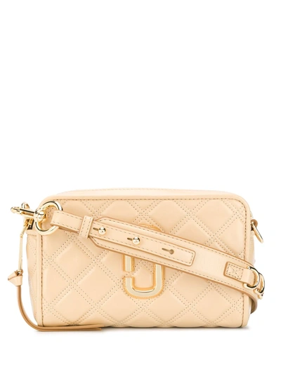 Marc Jacobs The Softshot Crossbody Bag In Neutrals