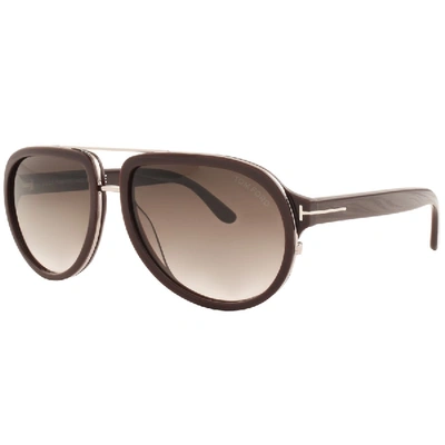 Tom Ford Geoffrey Sunglasses Brown