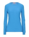 Ballantyne Sweaters In Azure