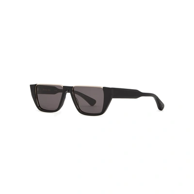 Christian Roth Cr-401 Black Cut-out Sunglasses