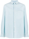 Filippa K Button-down Oxford Shirt In Pale Blue