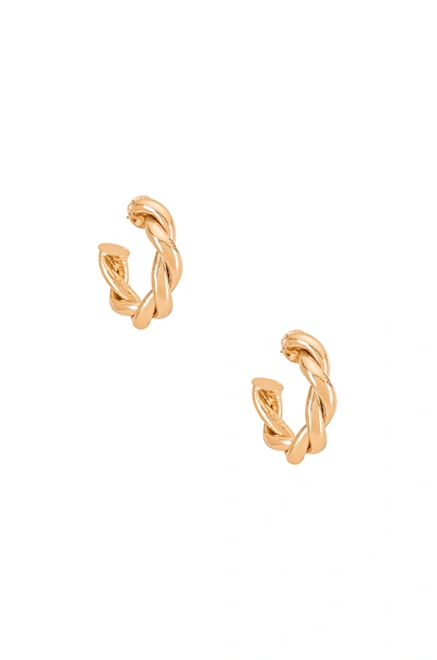 Amber Sceats Twist Hoop Earring In Gold