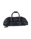 Philippe Model Travel Duffel Bags In Bright Blue