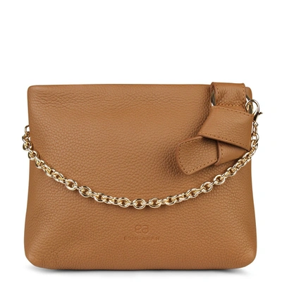Esin Akan Mini Mayfair Designer Clutch Bag In Brown