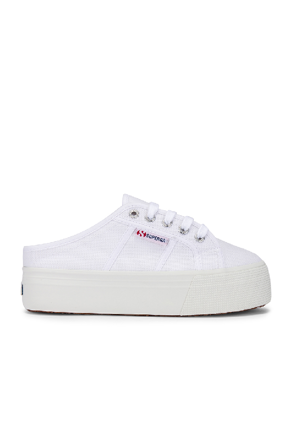 superga platform scritta