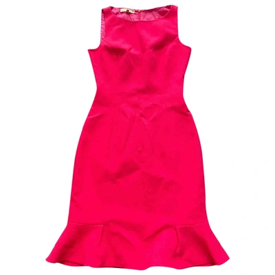 Pre-owned Michael Kors Pink Wool Dress