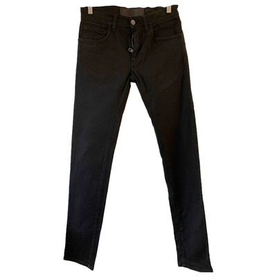 Pre-owned Dolce & Gabbana Slim Jean In Black