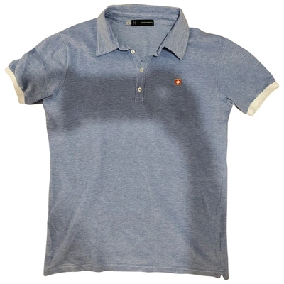 Pre-owned Dsquared2 Polo Shirt In Blue