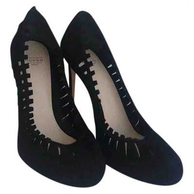 Pre-owned Francesco Russo Heels In Black